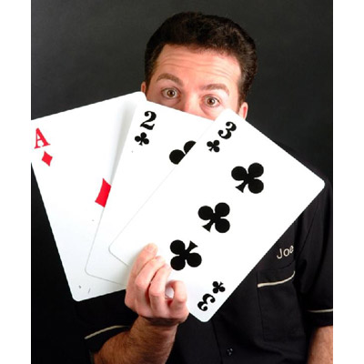 8 Card Joe Large Cards (Cartas de 8X12 pulgadas - 2 DVDs y Derechos de Presentarlo en todo el Mundo)