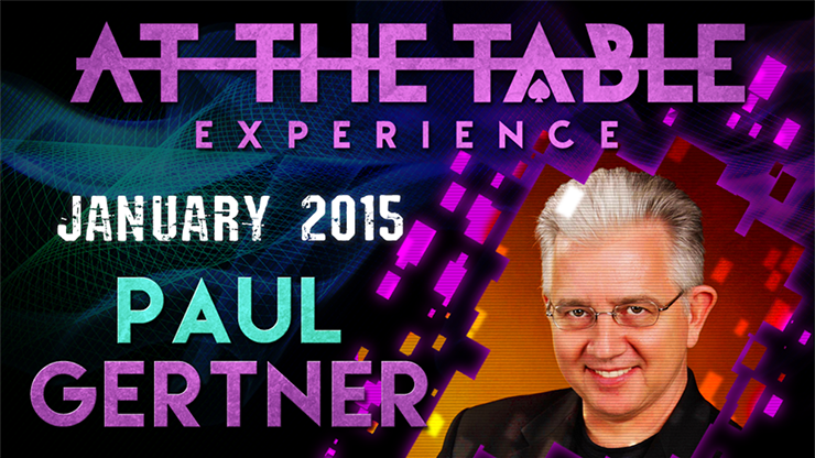 At the Table Live Lecture - Paul Gertner 01/07/2015 - video DOWNLOAD