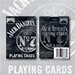 Cards Jack Daniels - 12 PACK (Mixed)