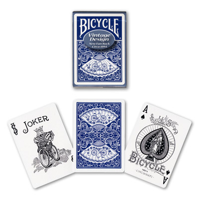Cartas Bicycle Serie Vintage: Edici�n Limitada #2 (Azul)