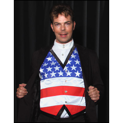Color Changing Vest  Stars And Stripes  - X-Large