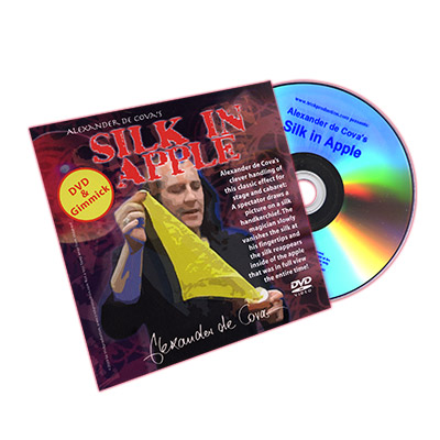 Aparecer Seda dentro de una Manzana (DVD & Gimmick) - Alexander DeCova - DVD