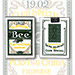 Erdnase 1902 Bee Playing Cards - Green Acorn Back (Ivory Finish) - Limited Edition by Conjuring Arts - Trick