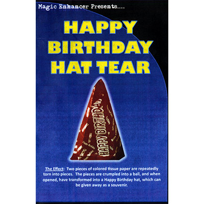 Happy Birthday Hat Tear by Magic Enhancer - Trick