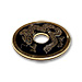 [Chinese Coin (Black - Half Dollar Size)  - Royal ]