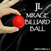 Mirage Billiard Balls by JL (RED, single ball only) - Trick