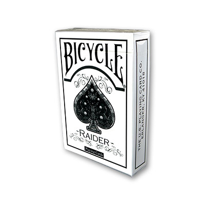 Cartas Raider Bicycle Blancas - US Playing Card