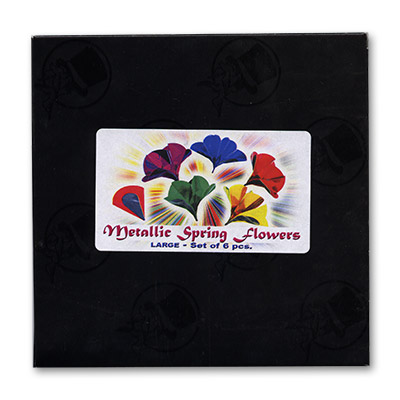 Metallic Spring Flowers (Grande, 6 piezas) - Vincenzo DiFatta