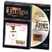Two Coins Thru Card (Half Dollar) by Tango - Trick