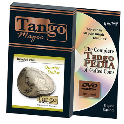 Bended Coin Quarter Dollar by Tango