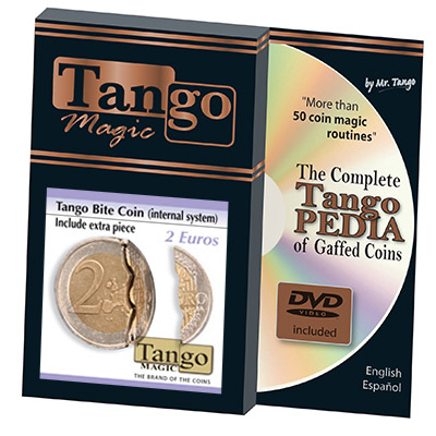 Biting coin 2 Euro internal w/extra piece from Tango