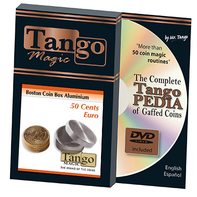 Boston Coin Box 50 cent Euro Aluminum by Tango