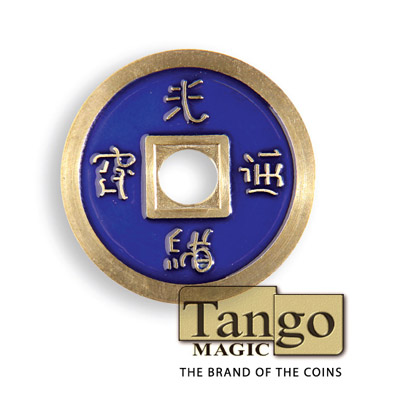 Normal Chinese Coin (Blue) by Tango