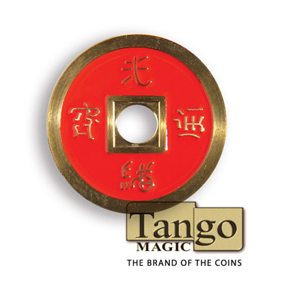 Normal Chinese Coin (Red) by Tango