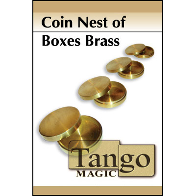 Coin Nest of Boxes Brass - Tango