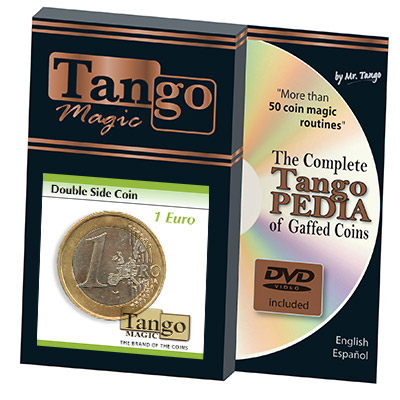 Double Sided Coin (1 Euro) by Tango