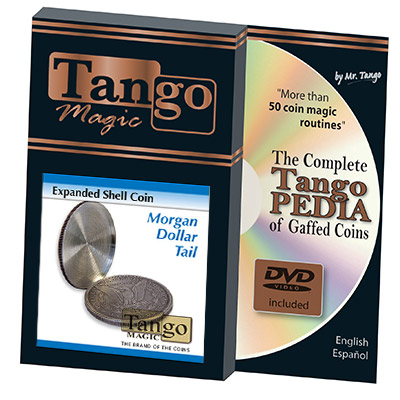 Expanded Shell Coin - Morgan Dollar (Tail) by Tango Magic