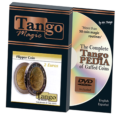 Flipper Coin 2 Euro by Tango Magic