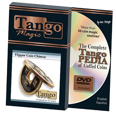 Flipper Chinese Coin Black by Tango