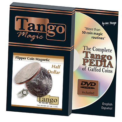 Moneda Magnetic Flipper (Half Dollar) - Tango