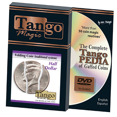 Folding Coin Half Dollar (Traditional) by Tango Magic