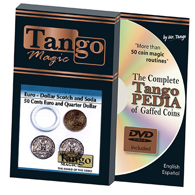 Euro-Dollar Scotch And Soda (50 Cent Euro and Quarter Dollar) by Tango Magic