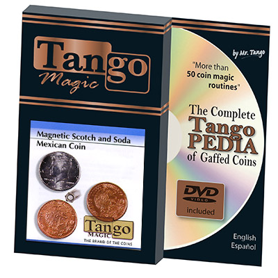 Scotch and Soda Magnetic Mexican Coin by Tango