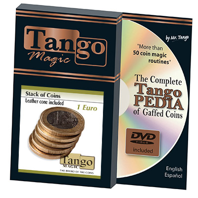 Stack of Coins (1 Euro) by Tango Magic