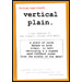 Vertical Plain by Brent Arthur James Geris - Trick