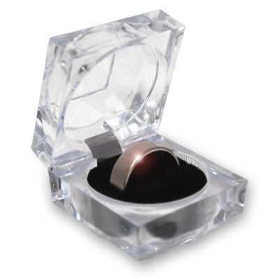 Wizard PK Ring - Plateado (21mm, Flat Band, Mediano) - World Magic Shop