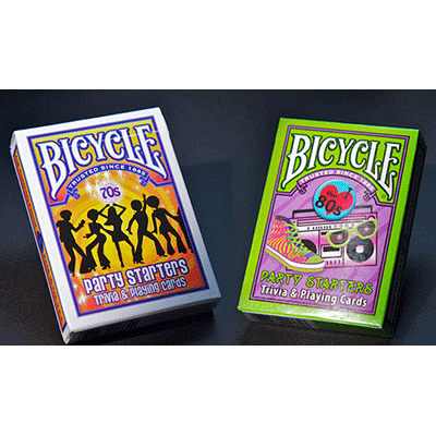 Bicycle Decades Cards (70's and 80's) 6 pack by US Playing Cards - Trick