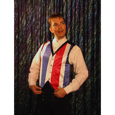Color Changing Vest (Stripes) - Large by Lee Alex - Trick