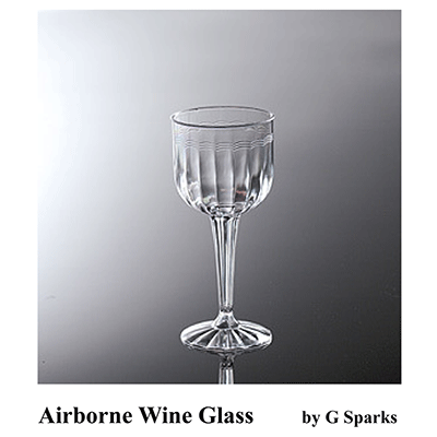 Airborne Wine (glass & Gimmick) by G Sparks - Trick