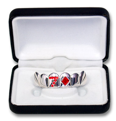grillz for teeth. David Leon#39;s quot;Card Grillzquot; are