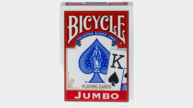 Cartas Bicycle Jumbo Index (Rojo)