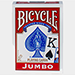 Cartas Bicycle Jumbo Index (Rojo)
