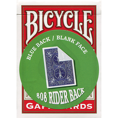Cartas con Cara Blanca Cartas Bicycle - (Azul)