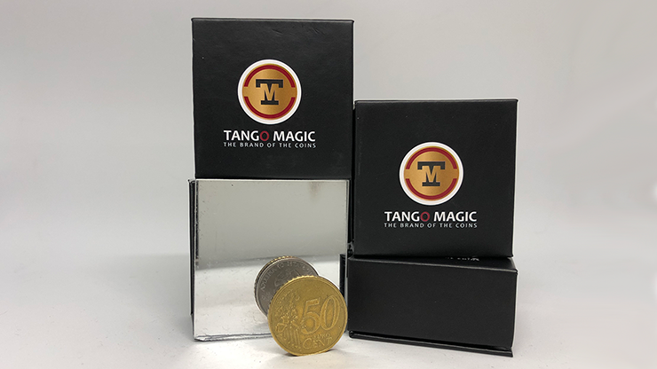 Euro-Dollar Copper & Silver (50 Cent Euro & (Cuarto USD Dolar)) - Tango Magic-Trick (ED003)