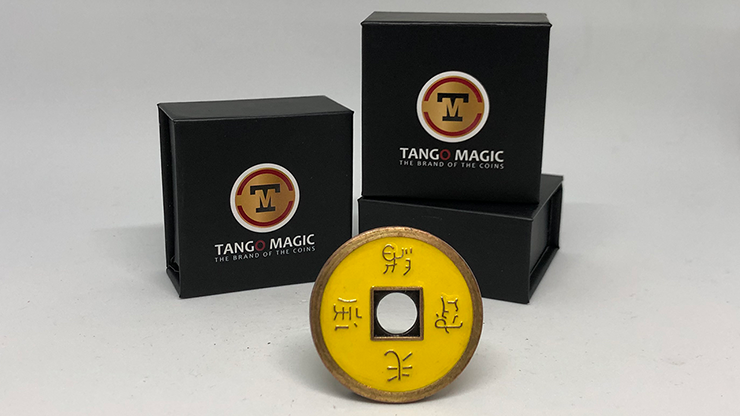 Moneda China Normal - Laton - (Amarillo) - Tango (CH010)