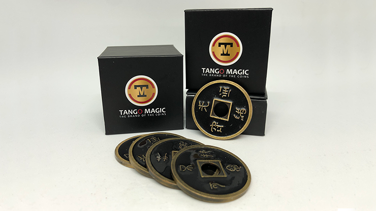 Expanded Chinese coin Shell - Laton - from Tango Coin Magic