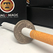 Cigarro Magico atraves de Moneda (Cuarto de US Dolar) (2 lados) - Tango Magic
