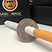 Cigarro Magico atraves de Moneda (Cuarto de US Dolar) (Un Lado) - Tango Magic