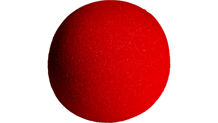 1 Bola de Esponja Suoer Suave - 4 Pulgadas (Rojo) - Magic by Gosh