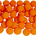 50 Bolas de Esponja Super Suave - 2 Pulgadas (Naranja)