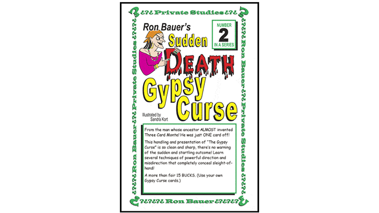 Ron Bauer Series: # 2 - Sudden Death Gypsy Curse - Libro de Magia