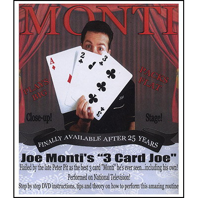 3 Card Joe - Extra Grande (8X12 Cartas de Alto Gramaje, 2 DVD's & Derechos Internacionales de Presen