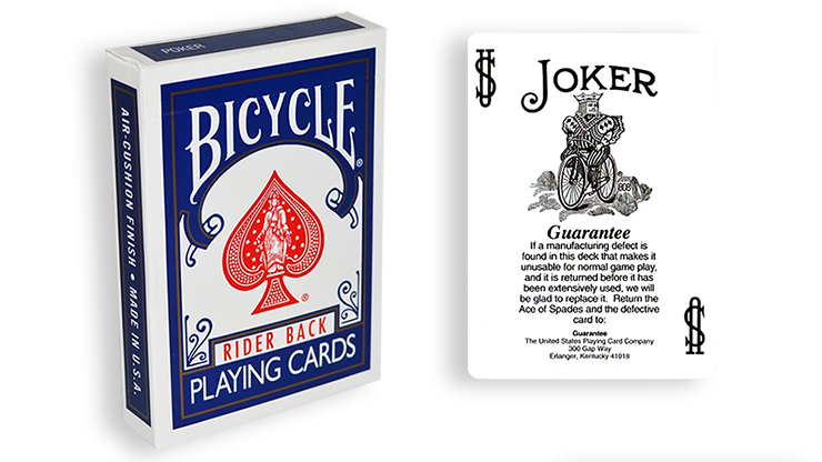 Cartas para Forzar - 1 Eleccion - Joker con Garantia - Cartas Bicycle - Azul