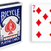 Cartas para Forzar - 1 Eleccion - 7 de Diamantes - Cartas Bicycle - Azul