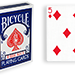 Cartas para Forzar - 1 Eleccion - 5 de Diamantes - Cartas Bicycle - Azul