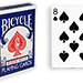 Cartas para Forzar - 1 Eleccion - 8 de Espadas - Cartas Bicycle - Azul